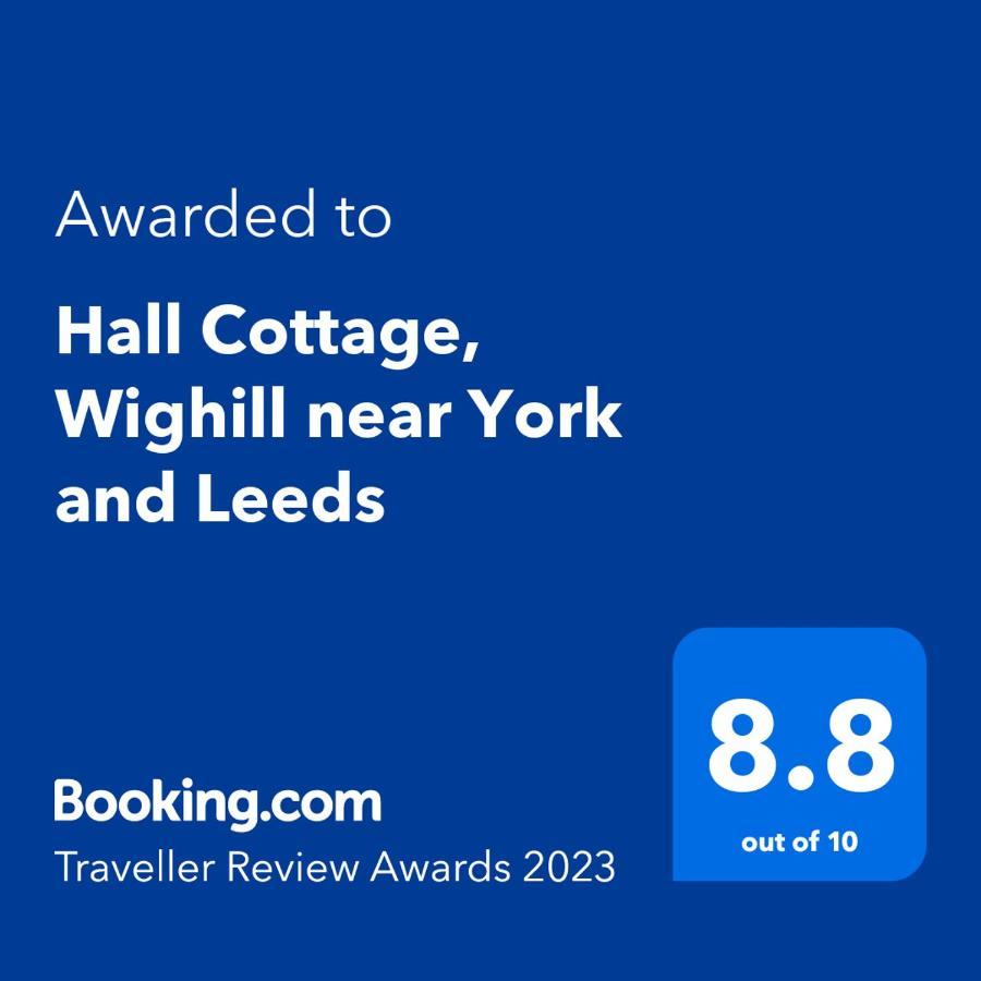 Hall Cottage, Wighill Near York And Leeds 塔德卡斯特 外观 照片